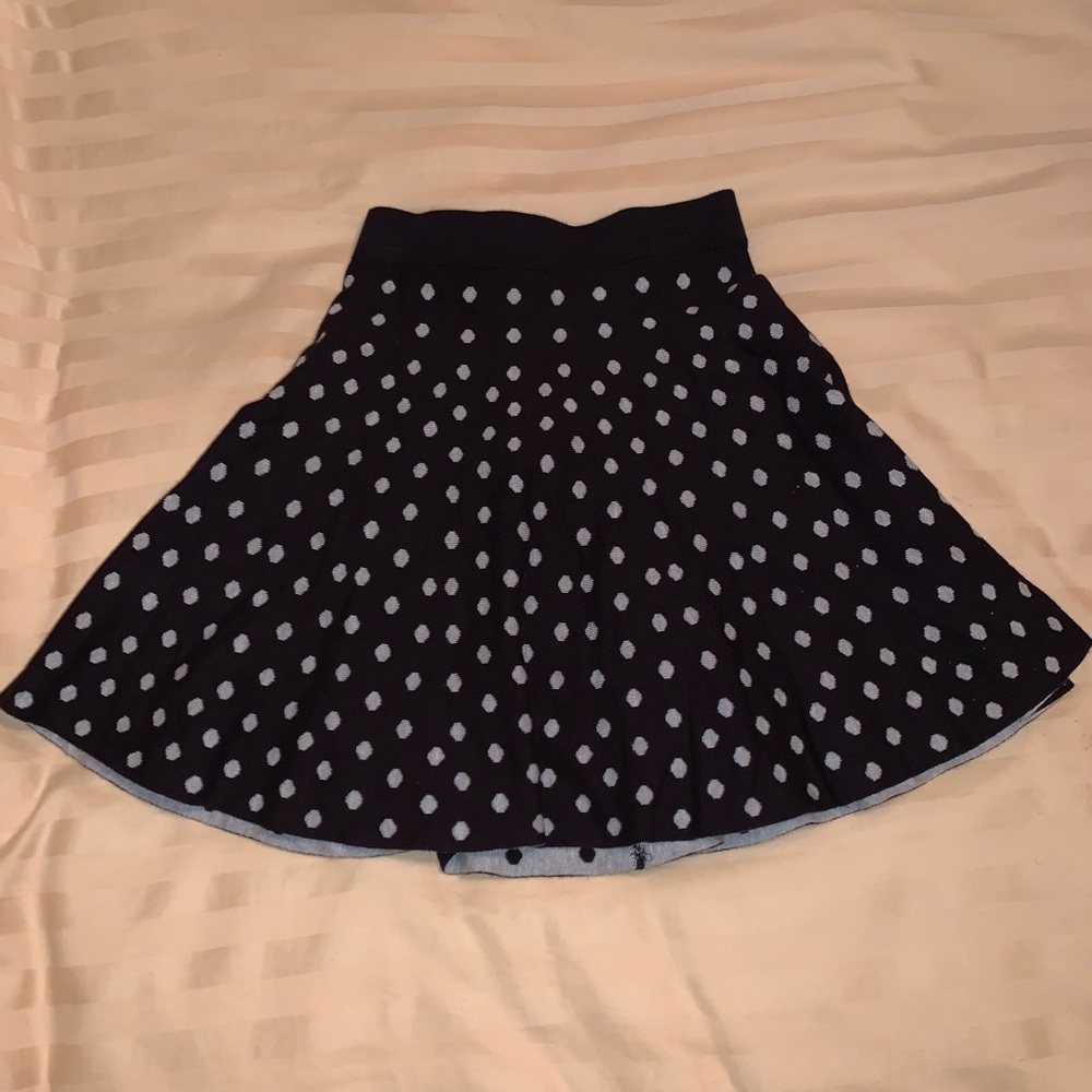 black and white skater skirt ☺️